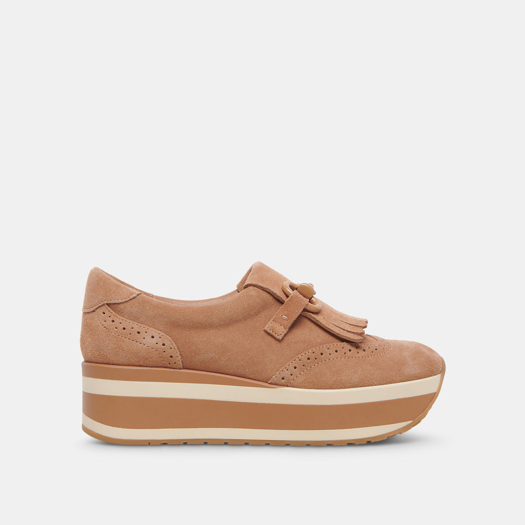 JHAX SNEAKERS TOFFEE SUEDE– Dolce Vita 6908077342786