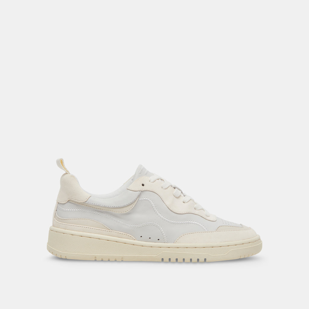 Adella Sneakers Off White Leather | Comfortable Off White Sneakers– Dolce Vita 6939727036482
