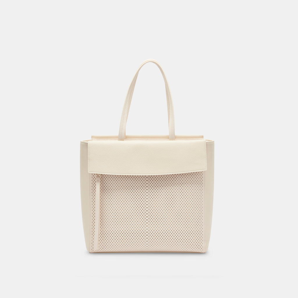 ARIELLA TOTE IVORY LEATHER– Dolce Vita 6964321452098