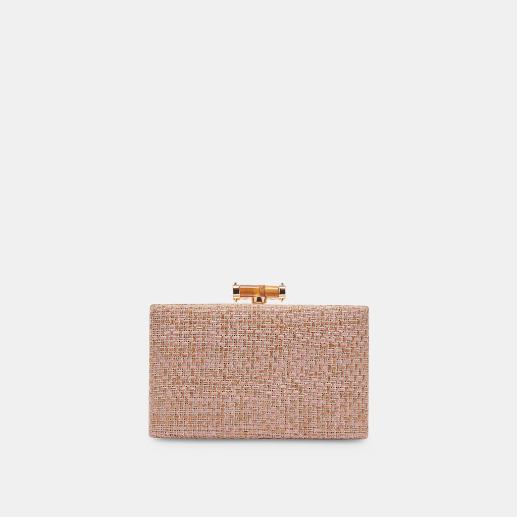 SANDY CLUTCH PINK WOVEN– Dolce Vita 6964321615938