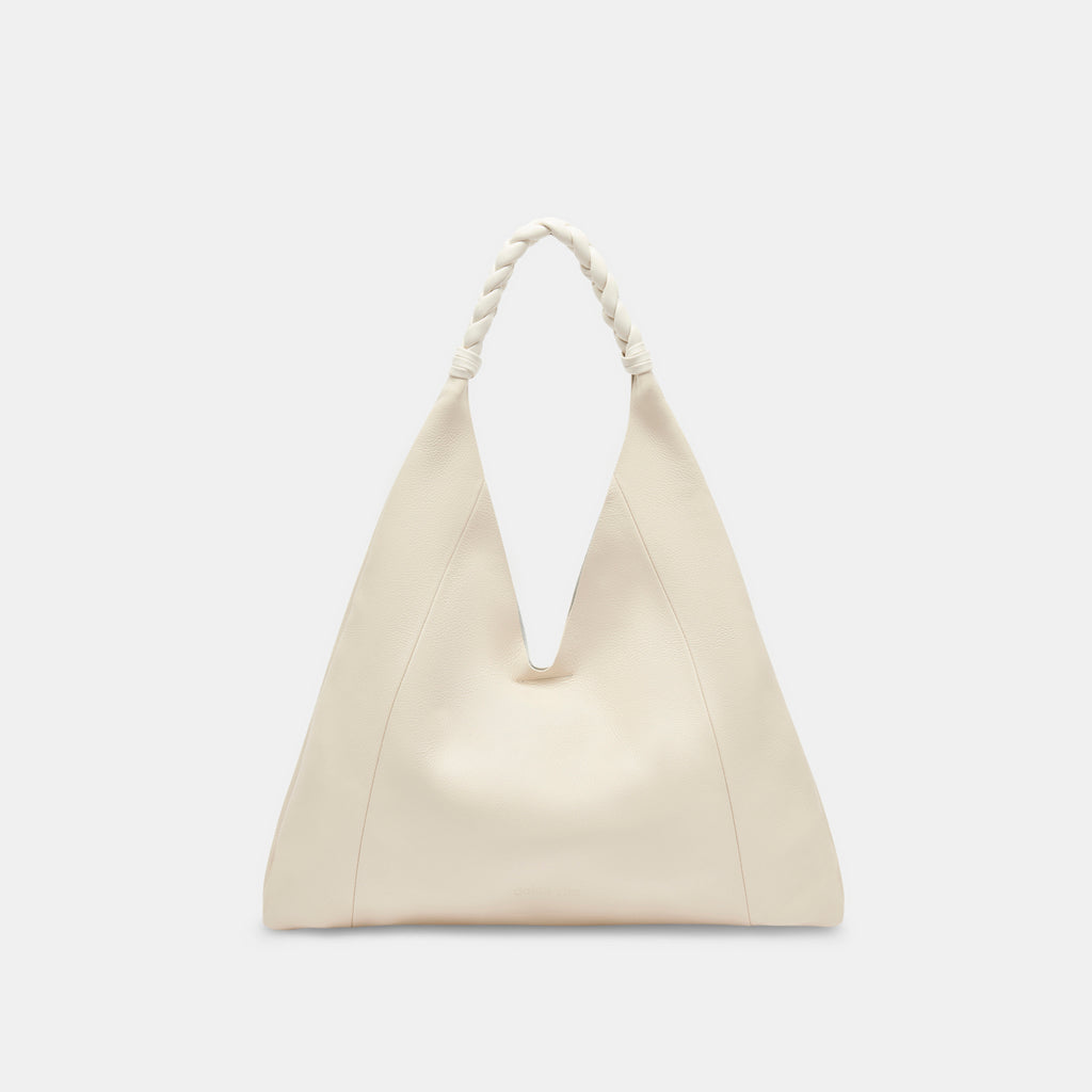 MIA TOTE IVORY LEATHER– Dolce Vita 6964321747010