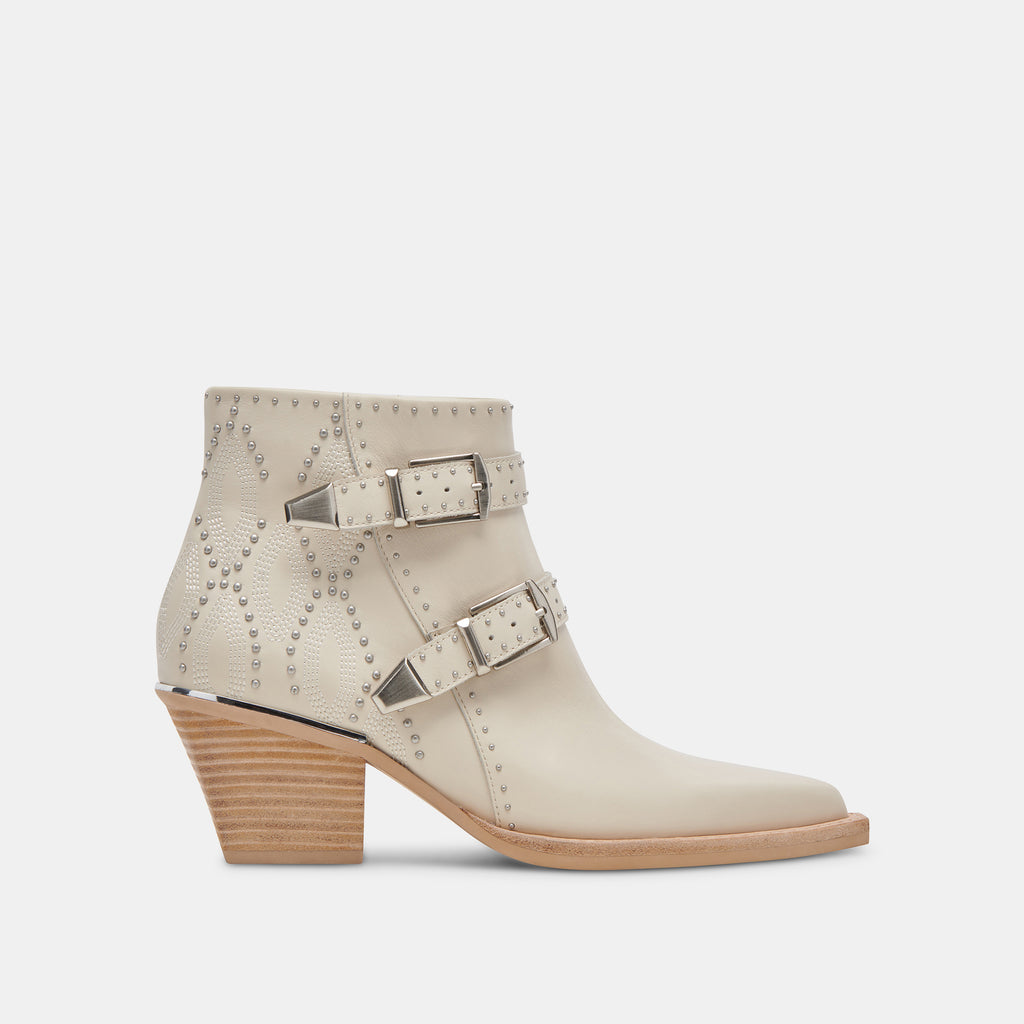RONNIE BOOTIES IVORY LEATHER– Dolce Vita 6971241496642